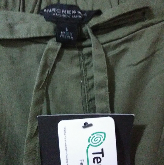 Andrew Marc Green Tencil Joggers - Picture 2 of 5